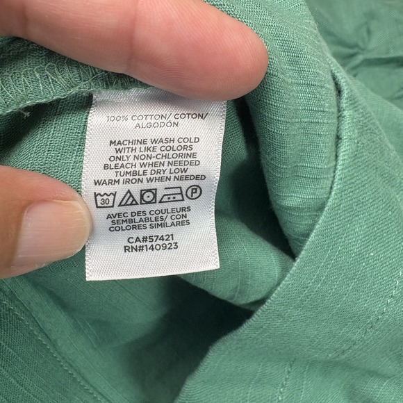 Womens LOFT long sleeve cropped blazer/jacket. Green/Teal. Size Small - Picture 4 of 5